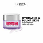 L'OREAL PARIS REVITALIFT HYALURONIC ACID | LINE FILLING WATER DAY CREAM | REPLUMP SKIN, FILL LINES** | LONG - LASTING HYALURONIC ACID 50ml