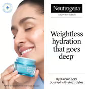 Neutrogena Hydro Boost Water Gel Face Moisturizer With Hyaluronic Acid For 72 Hours Hydration (50g)