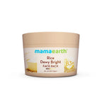 Mamaearth Rice Dewy Bright Face Pack with Rice Water & Niacinamide For Glass Skin - 200 g
