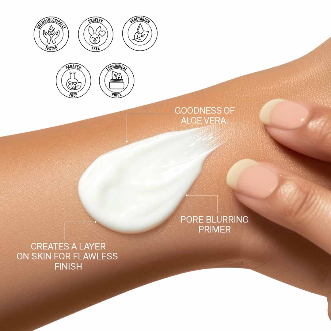 FLICKA PROFESSIONAL SILK TOUCH MILK-CREAM | MILK-CREEAM CONCENTRATE MOISTURIZER & PRIMER | MULTI FOUNDTION MOISTURIZER 60g