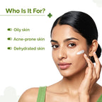 The Derma Co 1% Salicylic Acid Oil-Free Moisturizer For Face with Oat Extract - 50g