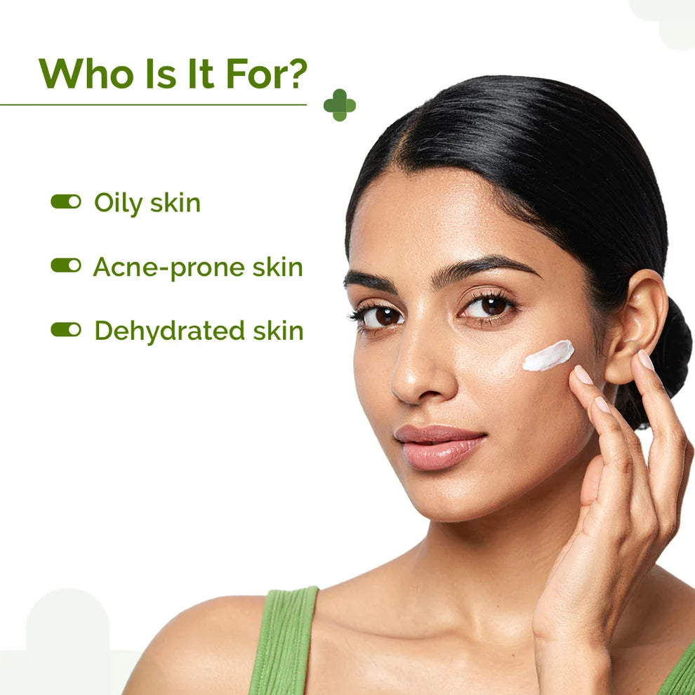 The Derma Co 1% Salicylic Acid Oil-Free Moisturizer For Face with Oat Extract - 50g
